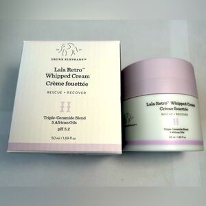 NWT🌷Drunk Elephant Lala Retro Whipped Cream with Moisturizer w/ Ceramides